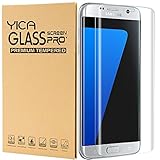 Galaxy S7 Edge Screen Protector,Yica Galaxy S7 Edge Tempered Glass, [No Bubble][Easy to Install] Full Screen Protector Lifetime Replacements for Samsung Galaxy S7 Edge