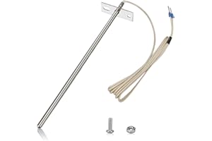 RUGAM RTD Temperature Probe Sensor Grill Replacement Parts for Traeger Digital Thermostat, Digital Thermostat RTD Temperature Sensor Probe (RTD Temperature Probe Sensor Grill)
