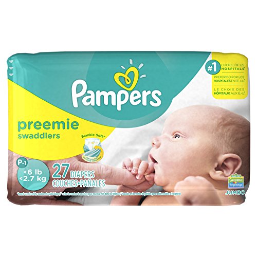 Pampers preemie swaddlers p-s 27 diapers