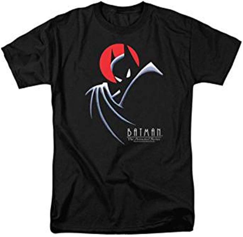 Batman: The Animated Series Logo T Shirt & Stickers Black Size L