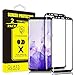 Yoyamo Tempered Glass Screen Protector for Samsung Galaxy S9 [2-Pack] [Full Screen Coverage] Anti-Scratch, 3D Curved, Bubble Free (Black)