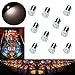 PA LED 10PCS #1893#44#47#756#1847 BA9S 1SMD LED Bayonet Pinball Machine Light Bulb Warm White 2700K-6.3V