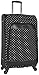Kenneth Cole Reaction Dot Matrix Lightweight Expandable 4-Wheel Spinner Luggage, Black, 28-Inch Checked