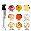 Bonsenkitchen-Hand-Blender-3-in-1-Stainless-Steel-Hand-Immersion-Blender-Set-Stick-Blender-with-Beaker-and-Food-Processor-Stainless-Steel-Blade-Egg-Whisk-for-Smoothies-Soups-Sauces-Baby-Food Bonsenkitchen Hand Blender, 3-in-1 Stainless Steel Hand Immersion Blender Set, Stick Blender with Beaker and Food…