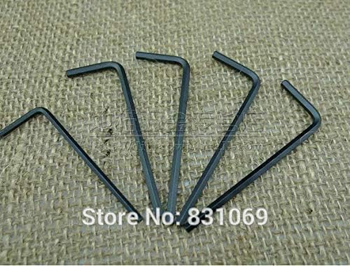 Tool Parts 2-50pcs/Lot Carbon Steel M1.5/M2/M2.5/M3/M4/M5/M6/M8 Hex key Allen Wrench Spanner Fixing Tools Brand New - (Specification: M2 x40pcs)