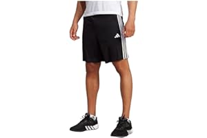 Adidas Mens Train Essentials Piqué 3-Stripes Training Shorts