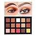 Beauty Glazed 15 Colors Sunset Dusk Eye Shadow Professional Matte Eyeshadow Palette With Intense Pigment Long Lasting Warm Color Eyeshadow Palette Collection With 7 Pcs Makeup Brushes set