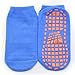 ShaqMars 6 Packs Toddler Socks Non Skid Socks for Kids Anti Slip Ankle Socks With Grips for Hospital, Yoga, trampoline (M)