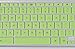HP Chromebook 14-inch Keyboard Cover for 14-ak, 14-ca, 14 G2 G3 G4 Series Laptops, Green