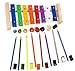 Xylophone Instrument for Kids - Tuned Musical Toy Glockenspiel for Children with 23 Songs Sheet Music