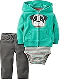 Carter's Baby Boys Cardigan Sets, Grey, 12 Months