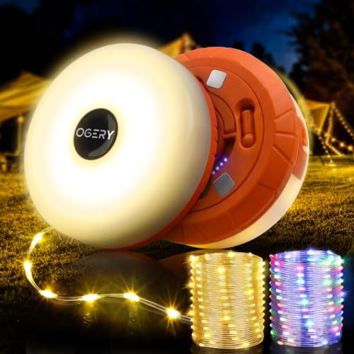 OGERY Camping String Lights