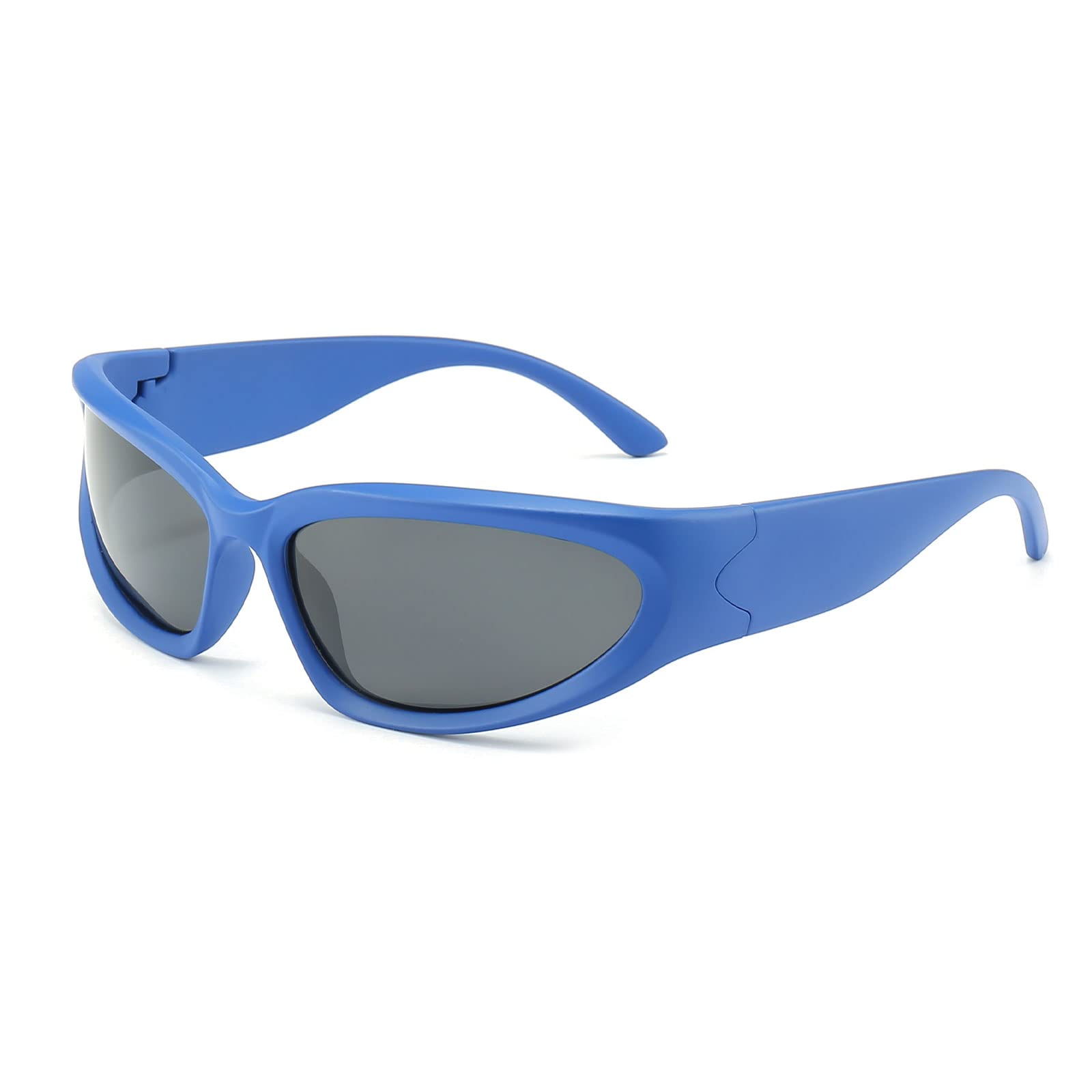 Long Keeper Polarised Wrap Around Sunglasses for Women Men Y2K Trendy Sunglasses Fashion Sun Glasses UV Protection for Driving Sport Fishing