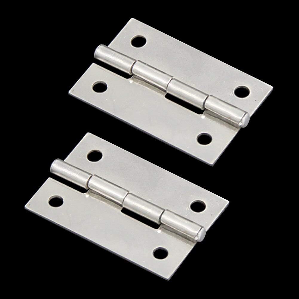 2pcs 2/3/4 inch Hinge Stainless Steel Flap Hinge Counter