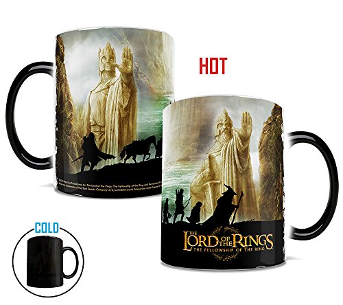 Morphing Mugs Lord of the Rings (The Fellowship of the Ring) Ceramic Mug, Black