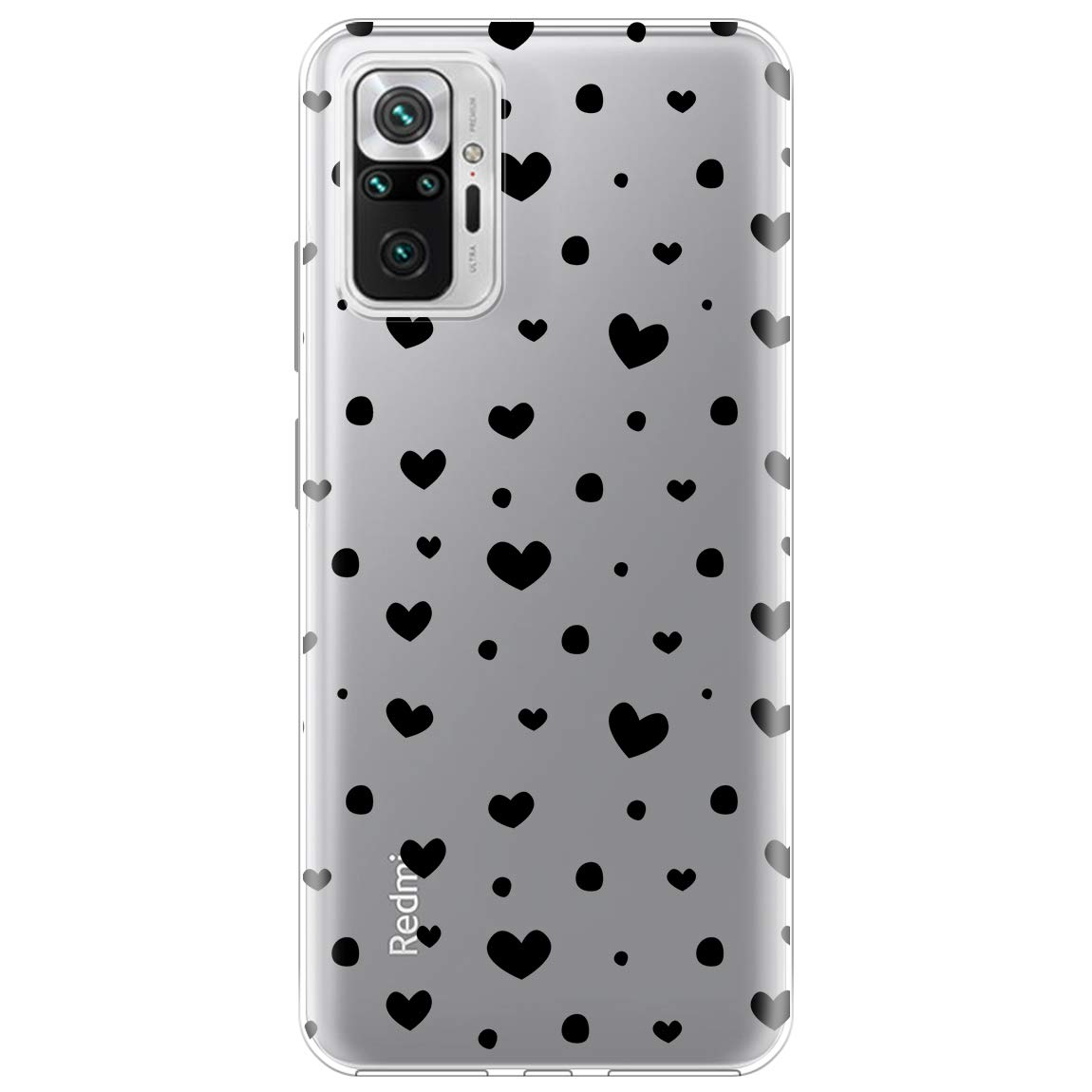 Fashionury Shockproof Printed Back Cover Case for Xiaomi Redmi Note 10