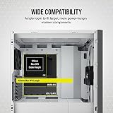 Corsair 5000D Airflow Tempered Glass Mid-Tower ATX Case White w/ RapidRoute view 11