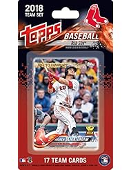 Boston Red Sox 2018 Topps Factory Sealed Limited Edition 17 Card Team Set with Dustin Pedroia Xander Bogaerts Andrew Benintendi Rafael Devers Rookie plus