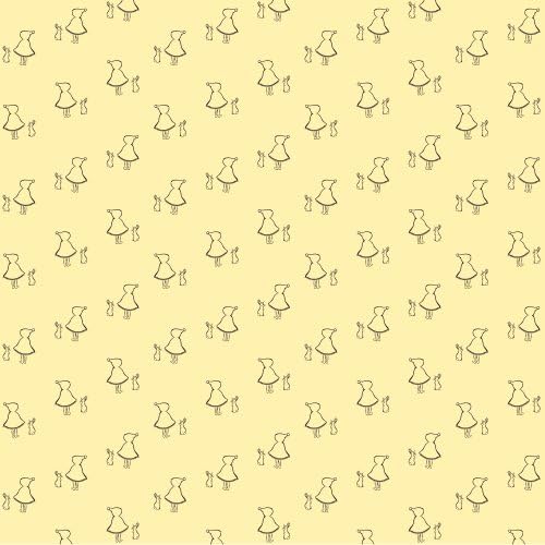 WallCandy Arts Removable Wallpaper, Bunny Up Buff