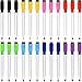 Boao 48 Pieces Magnetic Dry Erase Markers with Erasers Cap Whiteboard Markers for School Office Home use (8 Colors with Black Eraser)