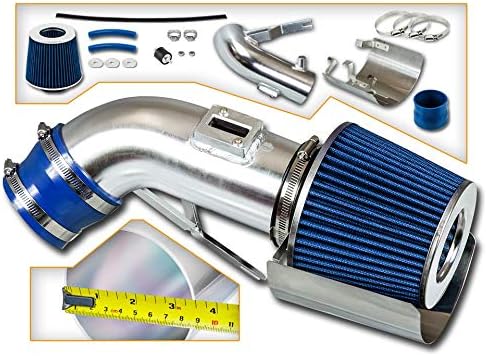 Rtunes Racing Short Ram Air Intake Kit + Filter Combo BLUE Compatible For 09-17 Nissan Maxima V6 …