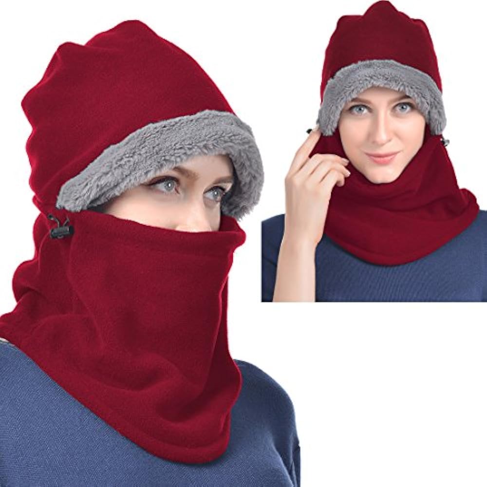 Balaclava Fleece Hood Men Or Women, Heavy Unisex Balaclavas, Ski Face