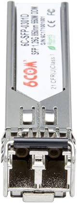 6COMGIGA 1.25G SFP 1000BASE-SX LC Multi-Mode 850nm Transceiver 550m DDM view 2
