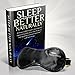Sleeping Eye mask for sleep Men & Women,Black Silk Eye Cover sleep with FREE ear plugs & Adjustable Strap Necessary Sleep Mask in household,travel,flight Lighting Block Preventing Insomnia&Migraines