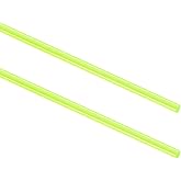FOCMKEAS 2 Pcs Fiber Optic Rods 20cm Flexible PMMA Bow Sight Replacement Fiber Optics for Firearm Archery Slingshot Sight Filament