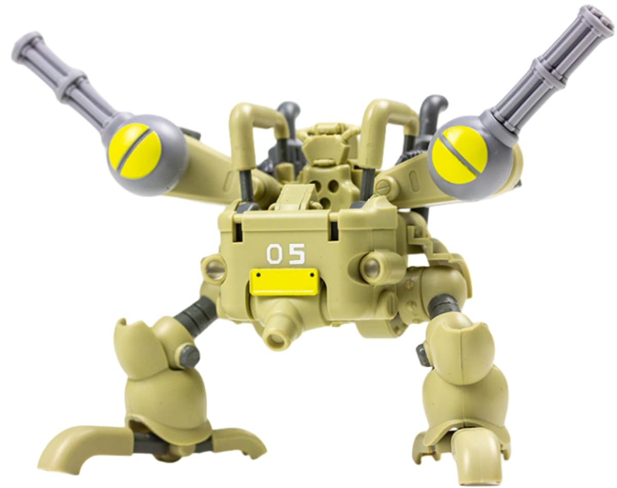 HiPlay Plastic Model Kits: Metal Slug: ASV Space Combat Vehicle, Mecha Anime Style Collectible Action Figures (SVX-15D)
