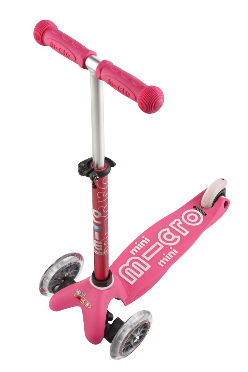 1,5-5 años Azul Asiento Bastón de Empuje, Reposapiés Patinete evolutivo 3 Ruedas Manillar Regulable 48-68cm Azul Hielo Micro Mini 3en1 Deluxe Plus Patinetes para niños