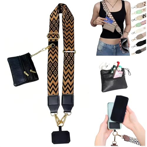 Surlveia Crossbody Body Phone Holder