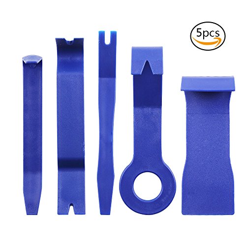 YGDZ 5pcs Auto Trim Removal Tool Kit, Panel Trim Dashboard Removal Opening Tool Set DIY Car Repair Tool Kit for Car Dash Radio Audio Installer