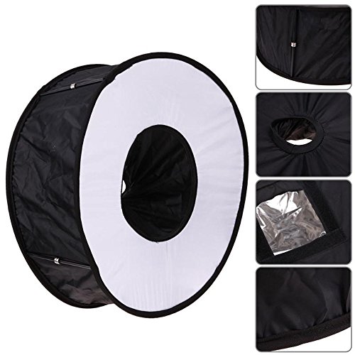 Botrong Softbox Flash Light 45cm Foldable Speedlight for Canon Nikon Camera Accessories