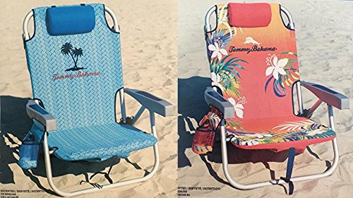 tommy bahama backpack cooler chair with storage pouch