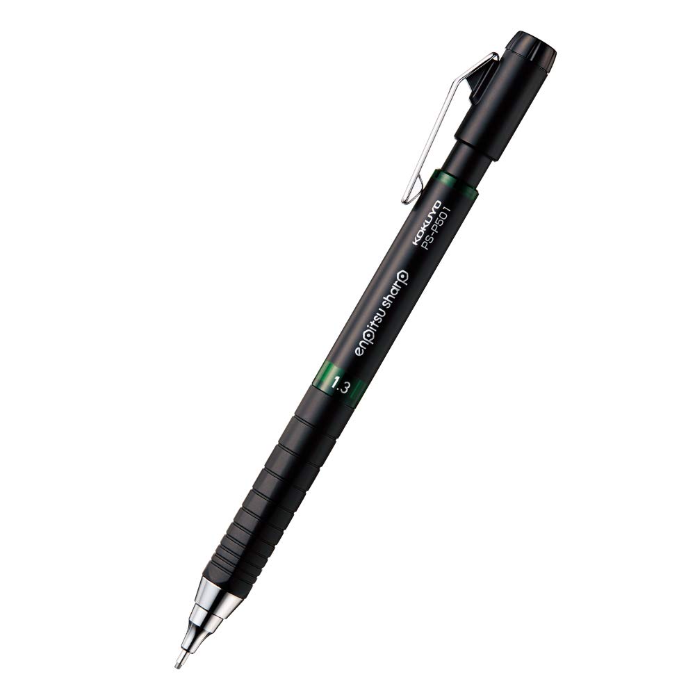 Matita Meccanica KOKUYO Enpitsu Sharp Type S – Miniera 0.9 Mm – Corpo Nero