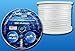 50 FT 12 AWG GAUGE WHITE MARINE SPEAKER WIRE STRANDED TC TIN COPPER PLATED