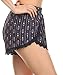 Simplicity Junior's Floral Pattern Lace Summer Beach Shorts
