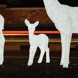 Amazon.com : Lighted LED Commercial Grade Baby Deer Christmas