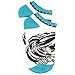 Monster High Little Girls 6 pack Socks (6-8 Girls (Shoe: 10.5-4), Doll Multi)
