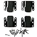 Choice Parts – Universal Black Sectional Connector (Pack of 4 Brackets) – Great Non Sliding Sofa Fastener for Sectionals Pieces