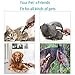 Showlovein Pet Grooming Clipper Kits Low Noise Rechargeable Cordless Quiet Cat Dog Groomer Tool Hair Trimmer Razor Blades with Combs, Scissor