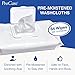 Disposable Wet Adult Wipes, 64 Pack - Pre Moistened Soft Washcloths for Elderly and Babies - Enriched with Aloe and Lanolin, Hypoallergenic and Alcohol Free - Premium Quality, 9