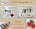 3D Jelly Cake Tools specially -Type 2 - Rose flowers - 5 pcs/set