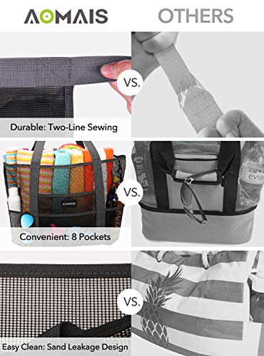 4 AOMAIS+Capacity+Durable+Removable+Pockets