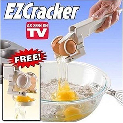 EZ Egg Cracker Handheld York & White Separator On TV Kitchen Gadget Tool ;TM79F-32M UGBA552461