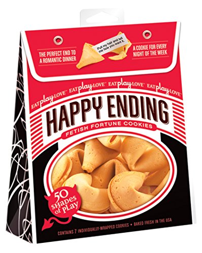 Icon Brands Eat Play Love Happy Endings Fortune Cookies, Pride Edition, 4 Ounce
