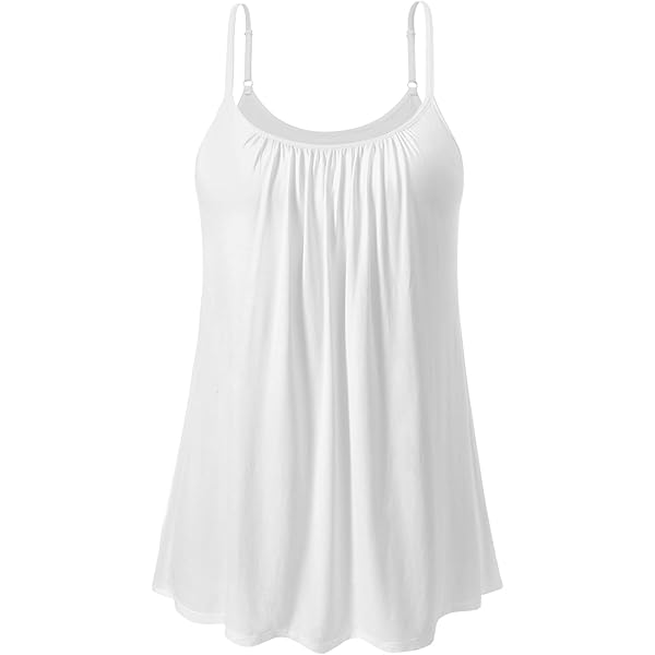 Women Sexy Criss Cross Strips Camisole Tank Top (ASH Blue