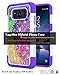 S8 Active Case with [HD Screen Protector], Galaxy S8 Active Case,NageBee [Hybrid Protective] Armor Soft Silicone Cover [Studded Rhinestone Bling] Design Hard Case For Samsung Galaxy S8 Active(Rainbow)