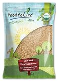 Organic Amaranth Grain, 10 Pounds - Whole Seeds, Non-GMO, Kosher, Vegan, Bulk